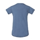 aerial view a vintage indigo rabbit skins fine jersey infant lap shoulder creeper, image 2 of 3