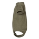 aerial view a vintage military green rabbit skins fine jersey infant lap shoulder creeper, image 3 of 3