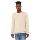 aerial view a heather dust bella + canvas unisex drop shoulder fleece - 3945, image 1 of 6
