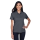 aerial view a carbon core 365 ladies origin performance piqu polo with pocket, image 1 of 6