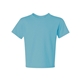 aerial view a aquatic blue jerzees(r) 5.6 oz dri - power(r) active t - shirt, image 1 of 3