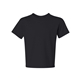 aerial view a black jerzees(r) 5.6 oz dri - power(r) active t - shirt, image 1 of 3