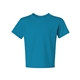 aerial view a california blue jerzees(r) 5.6 oz dri - power(r) active t - shirt, image 1 of 3