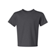 aerial view a charcoal grey jerzees(r) 5.6 oz dri - power(r) active t - shirt, image 1 of 3