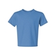 aerial view a columbia blue jerzees(r) 5.6 oz dri - power(r) active t - shirt, image 1 of 3