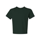 aerial view a forest green jerzees(r) 5.6 oz dri - power(r) active t - shirt, image 1 of 3