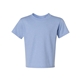 aerial view a light blue jerzees(r) 5.6 oz dri - power(r) active t - shirt, image 1 of 3