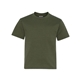 aerial view a military green jerzees(r) 5.6 oz dri - power(r) active t - shirt, image 1 of 3