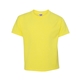 aerial view a neon yellow jerzees(r) 5.6 oz dri - power(r) active t - shirt, image 1 of 3