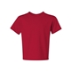 aerial view a true red jerzees(r) 5.6 oz dri - power(r) active t - shirt, image 1 of 3