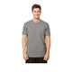 aerial view a drk heather gray next level unisex eco heavyweight t - shirt - 4600, image 1 of 5