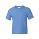 aerial view a carolina blue gildan(r) dryblend(r) 5.5 oz, 50/50 t - shirt, image 1 of 6