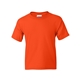 aerial view a orange gildan(r) dryblend(r) 5.5 oz, 50/50 t - shirt, image 1 of 6