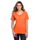aerial view a campus orange core 365 ladies fusion chromasoft(tm) performance t - shirt, image 1 of 6