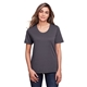 aerial view a carbon core 365 ladies fusion chromasoft(tm) performance t - shirt, image 1 of 6