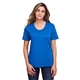 aerial view a true royal core 365 ladies fusion chromasoft(tm) performance t - shirt, image 1 of 6