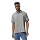 aerial view a sport grey gildan adult 50/50 jersey polo, image 1 of 3