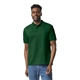 aerial view a forest green gildan adult 50/50 jersey polo, image 1 of 6