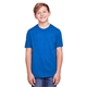 aerial view a true royal core 365 youth fusion chromasoft performance t - shirt, image 1 of 6