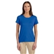 aerial view a french blue devon jones ladies perfect fit(tm) shell t - shirt, image 1 of 4