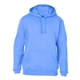 aerial view a carolina blue j america adult premium fleece pullover hood, image 1 of 3