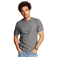 a smoke gray hanes 6.1 oz beefy - t(r) with pocket - 5190