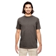 aerial view a charcoal econscious 5.5 oz, 100 organic cotton classic short - sleeve t - shirt, image 1 of 2