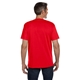 aerial view a red pepper econscious 5.5 oz, 100 organic cotton classic short - sleeve t - shirt, image 1 of 2