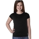 aerial view a black next level youth girls princess t - shirt - 3710, image 1 of 5