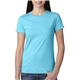 aerial view a tahiti blue next level ladies boyfriend t - shirt - 3900, image 1 of 5
