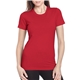 aerial view a red next level ladies boyfriend t - shirt - 3900, image 1 of 3
