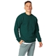 a deep forest hanes 7.8 oz ecosmart(r) 50/50 fleece crew