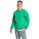a kelly green hanes 7.8 oz ecosmart(r) 50/50 fleece crew