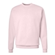 aerial view a pale pink hanes - unisex ecosmart(r) crewneck sweatshirt, image 1 of 3