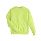 a safety green hanes - unisex ecosmart(r) crewneck sweatshirt
