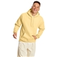 aerial view a athletic gold hanes 7.8 oz ecosmart(r) 50/50 pullover hood - p170, image 1 of 3
