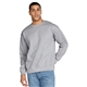 aerial view a sport grey gildan(r) dryblend(r) adult 9 oz, 50/50fleece crew, image 1 of 3