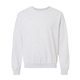 aerial view a ash gildan(r) heavy blend(tm) adult 8 oz, 50/50 fleece crew - g18000, image 1 of 3