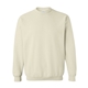 aerial view a sand gildan(r) heavy blend(tm) adult 8 oz, 50/50 fleece crew - g18000, image 1 of 3