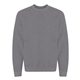 aerial view a graphite heather gildan(r) heavy blend(tm) adult 8 oz, 50/50 fleece crew - g18000, image 1 of 3