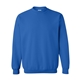 aerial view a royal gildan(r) heavy blend(tm) adult 8 oz, 50/50 fleece crew - g18000, image 1 of 3