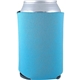 a neon blue collapsible foam can cooler