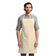 aerial view a natural artisan collection by reprime unisex colours sustainable bib apron, image 1 of 3