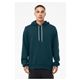aerial view a atlantic bella + canvas unisex sponge fleece pullover hoodie - 3719, image 1 of 3
