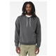 aerial view a asphalt bella + canvas unisex sponge fleece pullover hoodie - 3719, image 1 of 3