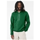 aerial view a kelly bella + canvas unisex sponge fleece pullover hoodie - 3719, image 1 of 3