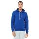 aerial view a true royal bella + canvas unisex sponge fleece pullover hoodie - 3719, image 1 of 4