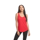 aerial view a red next level ladies gathered racerback tank - 6338, image 1 of 5