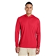 aerial view a sport red team 365 mens zone performance hoodie, image 1 of 4
