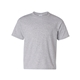 aerial view a sport grey gildan heavy cotton(tm) youth t - shirt, image 1 of 3
